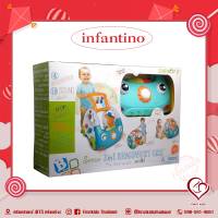 INFANTINO 3 in 1 Sensory Walker and Discovery Car รถหัดเดิน เหมาะสำหรับเด็ก 6 เดือนขึ้นไป  มีเสียง