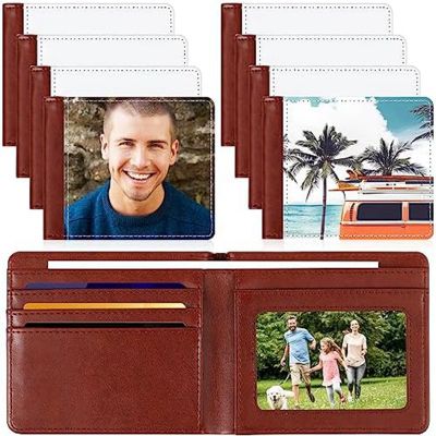 4PCS Sublimation Wallet for Christmas FatherS Day Office