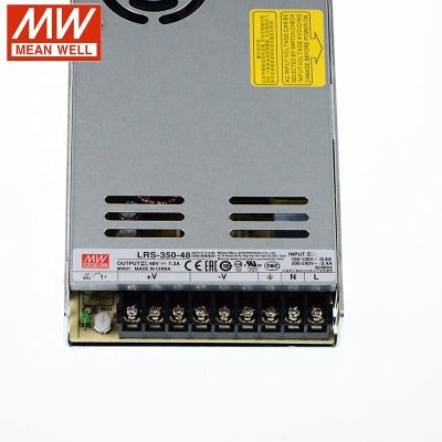 :{”》: LRS-350-48หมายถึง350W 48V สวิตช์จ่ายไฟสลับ110V/220V AC ถึง48V DC 7.3A 350W Meanwell Dc หม้อแปลงไฟฟ้า