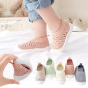 Bé Sneaker thường Giày Sneaker đế bệt Giày trẻ em giày chống trượt mềm