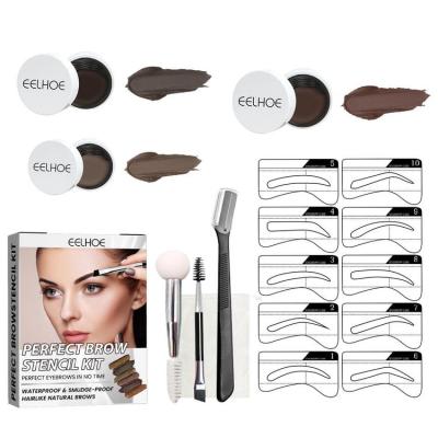 Eye Brow Stencil Kit Womens Eyebrow Stencil Set Long-Wearing Eyebrow Shaping Tool for Parties Proms Travel and Other Occasions landmark