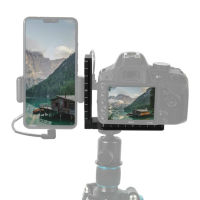 Universal กล้อง L cket แผ่น Quick Release แผ่น L รูปร่างแผ่น Dslr Mount Adapter สำหรับ CamFi Controller Arca Camera