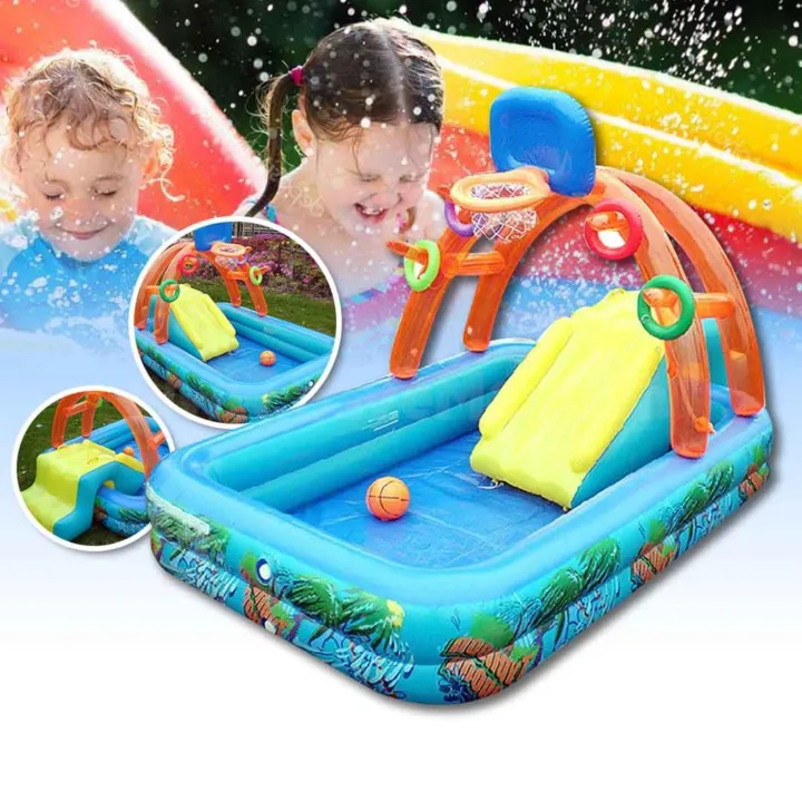 1 Inflatable Splash Pool (188cm x 137cm x 34cm) - 77301 | Lazada PH