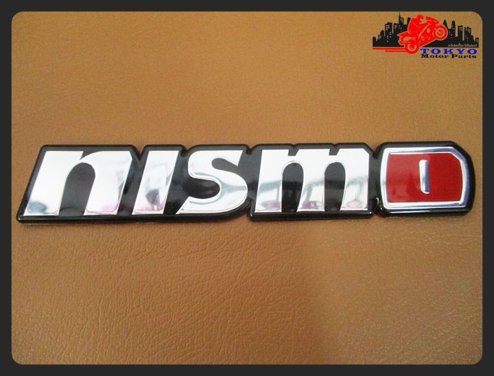 nismo-nissan-logo-emblem-chrome-sticker-size-15-5x3-cm-1-pc-โลโก้-สติ๊กเกอร์-ข้อความ-nismo-สีโครเมี่ยม-แดง-พร้อมกาวติด