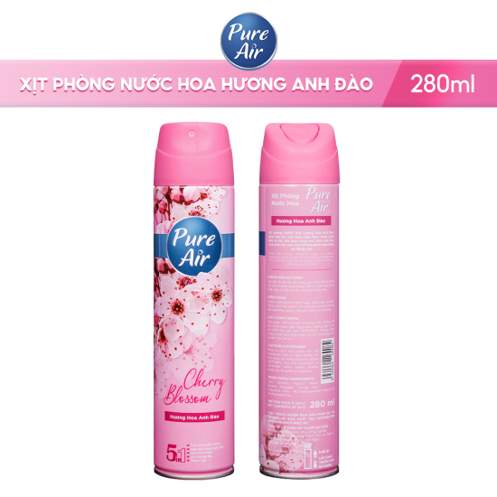 Xịt phòng hương nước hoa pure air 280ml - ảnh sản phẩm 3