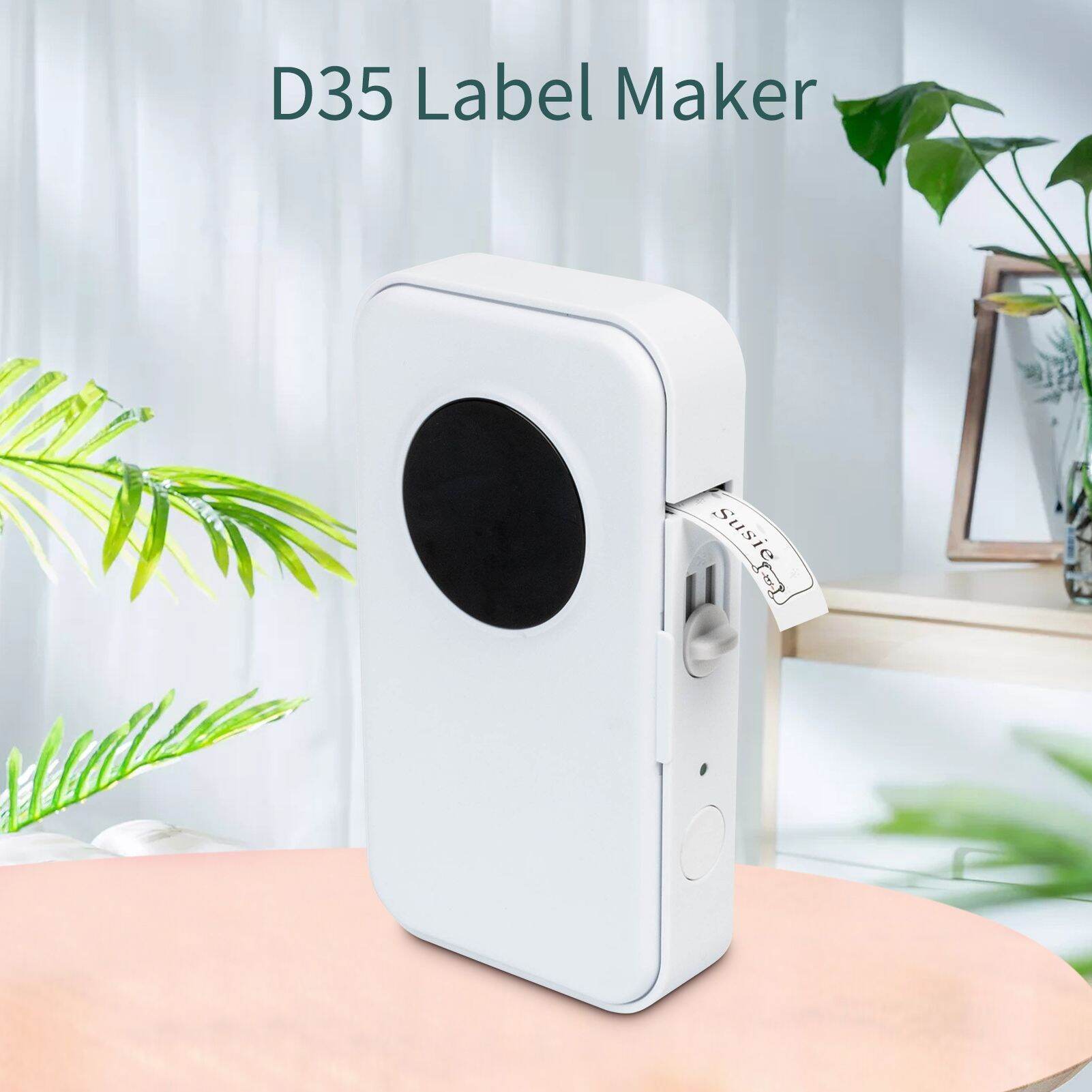 Phomemo Label Maker und Paper D35 Wireless Mini Sticker Drucker für das Home Off Phomemo Label Maker und Paper D35 Wireless Mini Sticker Drucker für das Home Off
