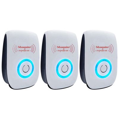 3X Pest Insect Rodent Repeller Electronic Plug-in Mice Rat Cockroach Bug
