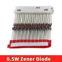 1 / 2w 0.5W ซีเนอร์ไดโอด 3.3-30V 14values * 10pcs = 140pcs Assorted Assortment Set ชุด DIY อิเล็กทรอนิกส์ใหม่