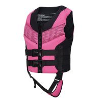 New Kids Neoprene Life Jacket Buoyancy Vest Fashion Water Sports Rafting Snorkeling Surfing Swimming Safety Life Jacket 2022