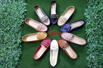 Lily Shoes รองเท้าคัทชูสวยๆ ไซส์ 36 - 45 แบบหน้ากากหนาม