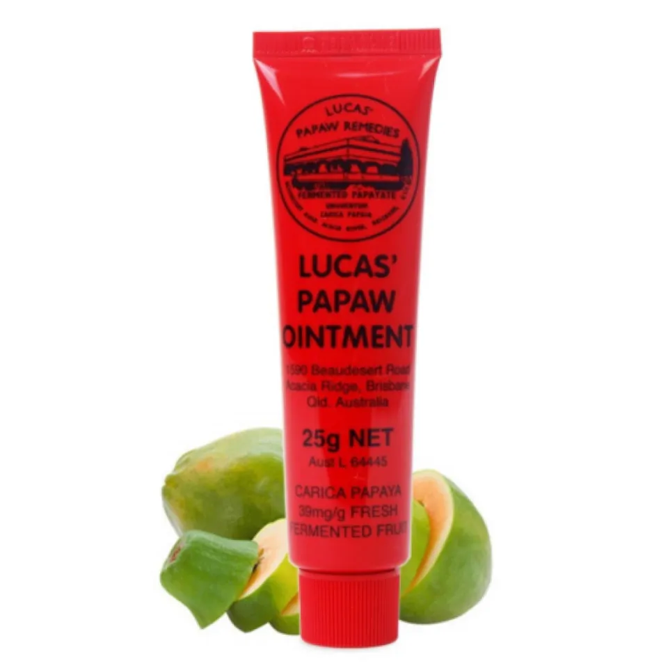 LUCAS PAPAW OINTMENT Natural Plant Essence Whitening Lip Balm Papaya Eczema  Diaper Nappy Rash