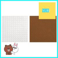 สักหลาดเหลี่ยม DIY DEXZON 145X3 มม. สีเบจ 2 ชิ้นSQUARE FELT PAD DEXZON DIY 145X3MM BEIGE 2EA **ด่วน ของมีจำนวนจำกัด**