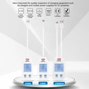 UT658B USB Tester - UNI-T Meters  Test & Measurement Tools and Solutions