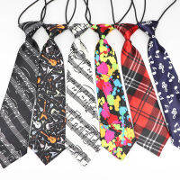 Kids Fashion Style Lazy Slim Necktie Skinny Music Tie Simplicity Elastic Band 7cm Width Children Party Formal Designer Ties Ties