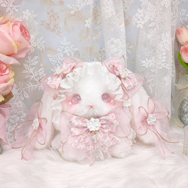 sweet-lolita-lop-eared-rabbit-doll-bag-original-bow-cute-plush-bag-pearl-handmade-japanese-kawaii-cartoon-bunny-lace-bow-bags