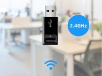 อะแดปเตอร์ Dongle ตัวรับสัญญาณ USB สำหรับ KBRF57711คีย์บอร์ดและเมาส์ไร้สาย HP