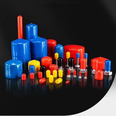 Rubber Jacket Cylinder Cap Rubber Plug Round Pipe Sealing Cap Screw Thread Protection Sleeve Thread Cap Pipe Cap