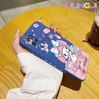 Jlingji เคสสำหรับ Realme V11 V11s 5G เคสโทรศัพท์ลายขอบซิลิโคนของเหลวแบบดั้งเดิมเมโลดี้สแควร์ของฉันเคสคลุมทั้งหมดตัวปกป้องกล้องถ่ายรูปเลนส์เคสฝาหลังเคสนิ่ม