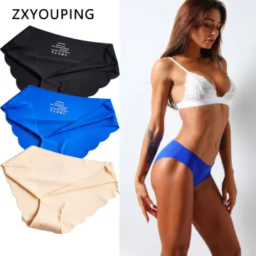 Plus Size Ice Silk Panties for Plump Women MID Waist Seamless Solid  Underwear Large Soft Female Panties - China Women's Panties and Women's  Underwear price
