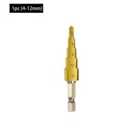 HH-DDPJXltwon 4-32mm Hex Shank Metal Drill High-quality High-speed Steel Step Drill Multi-purpose Pagoda Drill Bit Solid Drilling Tool