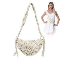 Boho Purses Bohemian Tote Crossbody Purses Hand Cotton Shoulder Bag Crochet Tassel Beach Bohemian Purse For Women Girls