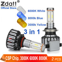 4 Sides H7 LED Bulb H8 H11 9005 HB3 9006 HB4 Canbus 360 Degree Lighting Super Bright Car Headlight 100W 12000Lm Led h7 h4 6000k