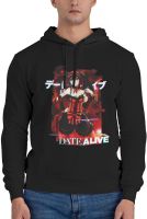 Anime Date A Live Logo Hoodie Fashion Street MenS Hoodie, Casual Long Sleeve Pullover Hoodie Sweatshirt