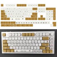 134คีย์การ์ตูน littleottter keycaps XDA หนา PBT keycap สำหรับ6187104108รูปแบบคีย์บอร์ด S