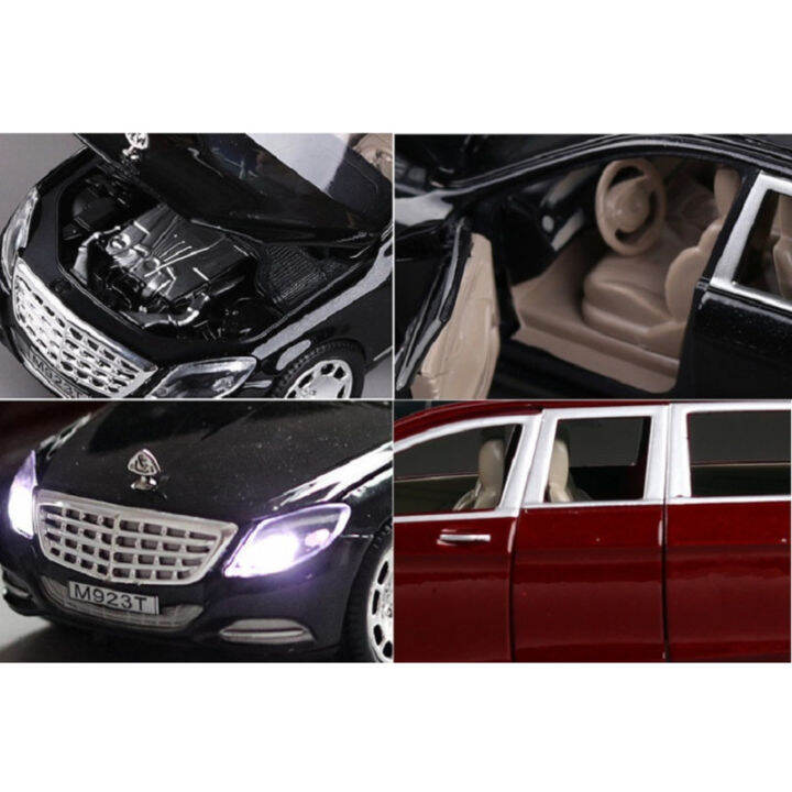 ใหม่124-d-iecasts-ของเล่นยานพาหนะ-maybach-s600ล้อแม็กรถยนต์รุ่นจำลองดึงกลับแสงเสียง6ประตู-opend-เด็กของเล่นของขวัญสำหรับเด็ก