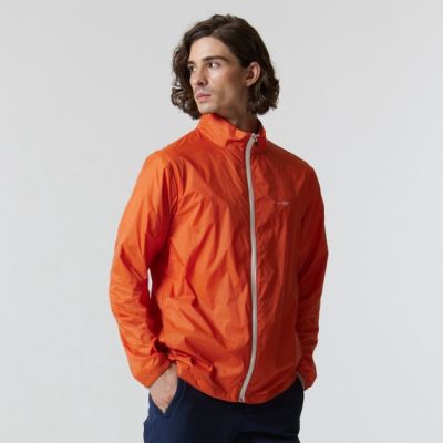 ZOY GOLF - Ultra Light Windbreaker for male - fabric - orange - 1 piece