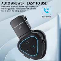 LX1 Motorcycle Summer Helmet Special Bluetooth Headset Portable CVC Smart Noise Cancelling Takeaway Headset