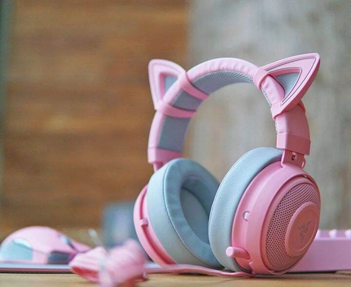 new-kraken-pro-v2-crystal-pink-gaming-headphone-girl-cat-ear-stereo-wired-music-game-headset-for-pc-mobile-phone