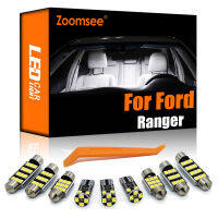 Zoomsee ภายใน LED สำหรับ Ford Ranger 1986-2012 2013 2014 2015 2016 2017 2018 2019 Canbus รถหลอดไฟโดมแผนที่ Trunk Light ไม่มีข้อผิดพลาด