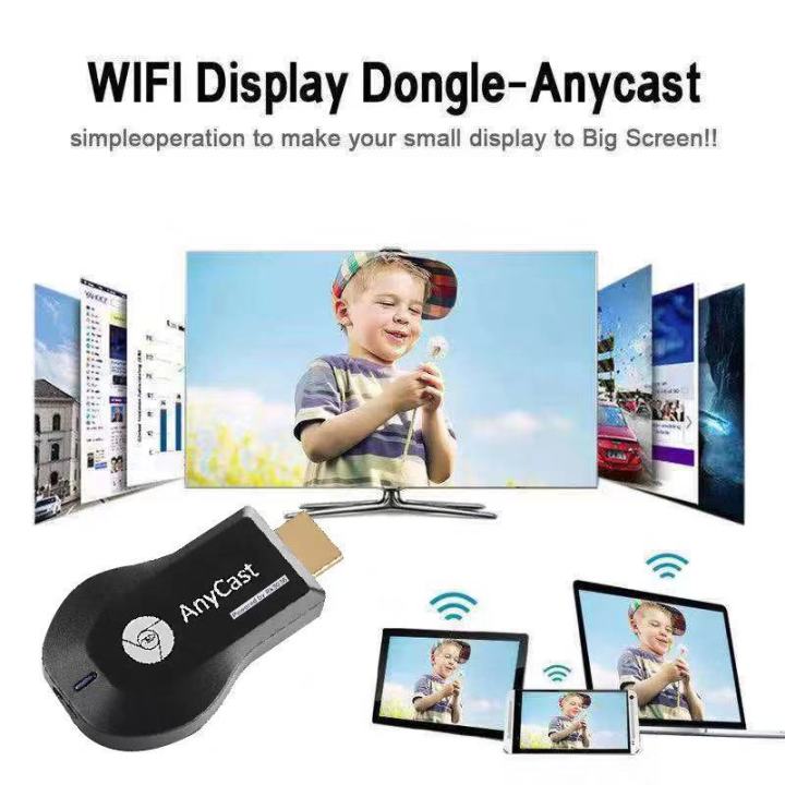 anycast-m18-plus-hdmi-wifi-displayเชื่อมต่อมือถือเข้าทีวี