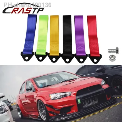 RASTP-Universal Towing Rope Racing Car Tow Eye Strap Tow Strap Bumper Trailer High Strength Nylon Tow Ropes RS-BAG013A
