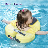 Mambobaby 1-4ปี Duckling Non-Inflatable Baby Floater ว่ายน้ำ Float เอวลอยแหวนว่ายน้ำเทรนเนอร์ว่ายน้ำอุปกรณ์สระว่ายน้ำของเล่น