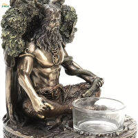 Z-Mall Cernunnos God ที่ใส่เทียนทีไลท์ของใช้ในครัวเรือนของขวัญสำหรับเพื่อนขึ้นบ้านใหม่