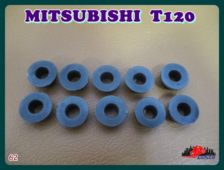 mitsubishi-canter-115-hp-gear-bushing-small-set-10-pcs-62-บูชคันเกียร์-ปลอกเล็ก-สีดำ-10-ตัว-สินค้าคุณภาพดี