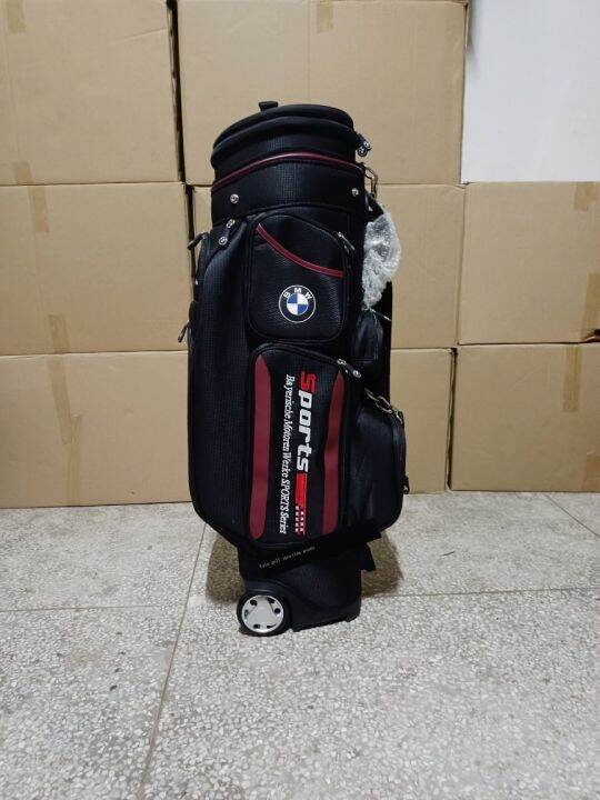 BMW golf bag aviation telescopic tugboat can push and pull multi