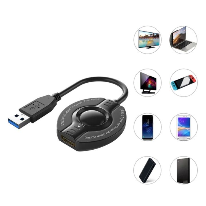 lidu1-อะแดปเตอร์แปลงสายเคเบิล-ความเร็วสูง-1080p-60hz-usb-3-0-2-0-เป็นวิดีโอ-สําหรับโปรเจคเตอร์-pc-hdtv