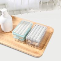Multifunctional Soap Box Hand-free Lathering Soap Box Household Storage Box Drainer Rolling Soap Box Bathroom Accessories Soap Dishes