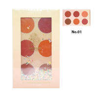 Nee Cara 6 Color Blush Palette 4.5g.นีคาร่า ปัดแก้ม พาเลท N606 (1 ชิ้น)