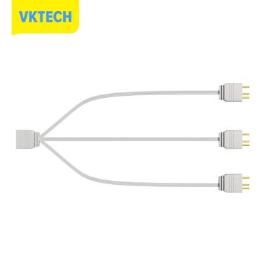 [Vktech] Armb เครื่องแยกอเนกประสงค์เมนบอร์ดตัวเชื่อมต่อ3PIN 5V การซิงโครไนซ์สายพ่วง33.5ซม. 1ถึง3/4สำหรับหน่วยความจำแชสซีคอมพิวเตอร์