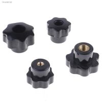 ✱ Plastic M4/M5/M6/M8 Female Thread Seven Star Shaped Head Clamping Nuts Knob