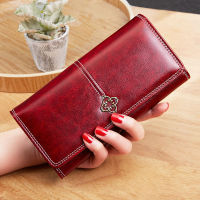 Vintage Male Money Clip Top Quality Zipper Luxury Design Womens Wallet Large Capacity Phone Case Business Card Leather Pocket