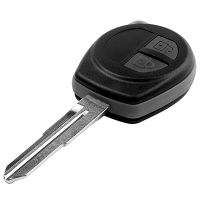 liangzil86 2-Button Uncut Remote Key FOB Case For SUZUKI IGNIS ALTO SX4 VAUXHALL AGILA Black