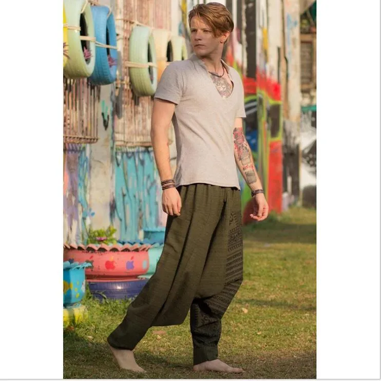 Harem Style Baggy Pants Men, Harem Pants Men Nepal