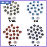 MUMU 20pcs 4 ขนาด ตลก การทำหุ่นเชิด ตาไดโนเสาร์ ตุ๊กตาเซฟตี้อาย เครื่องประดับ งานฝีมือ DIY