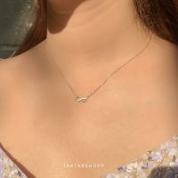 Infinity  necklace S925 | สร้อยคออินฟินิตี้เงินแท้92.5% จี้ถอดจากสร้อยไม่ได้