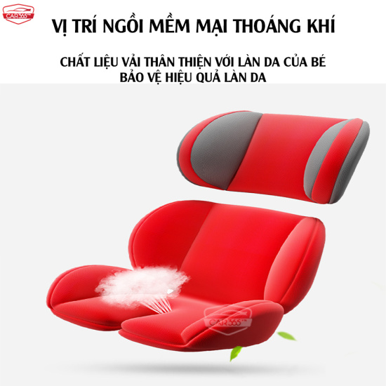 Ghế ngồi ô tô an toàn car365 chính hãng cho bé - nằm xoay đa hướng tiện lợi - ảnh sản phẩm 3